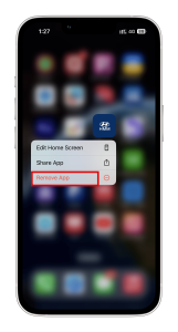 select app icon