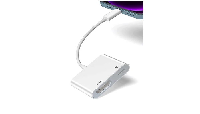 connect iphone with hdmi
